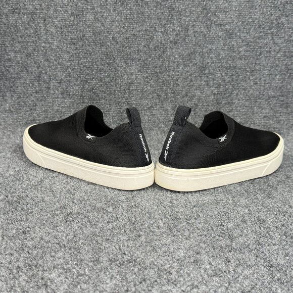 Reebok Onlux Slip On Shoes Women's 7.5 Black Athletic Stretch Comfort Sneakers - Picture 6 of 12